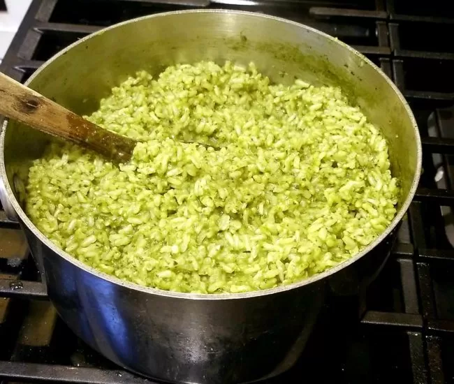 Vegan Mexican Green Rice