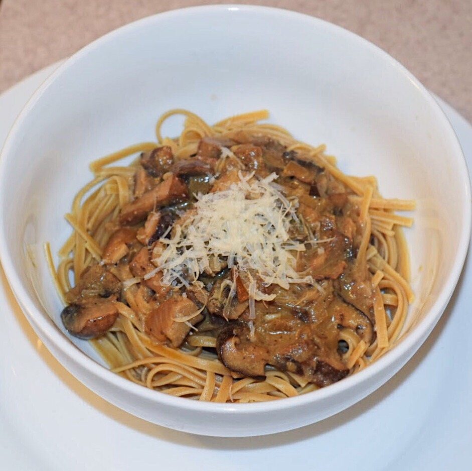 Vegan Wild Mushroom Pasta