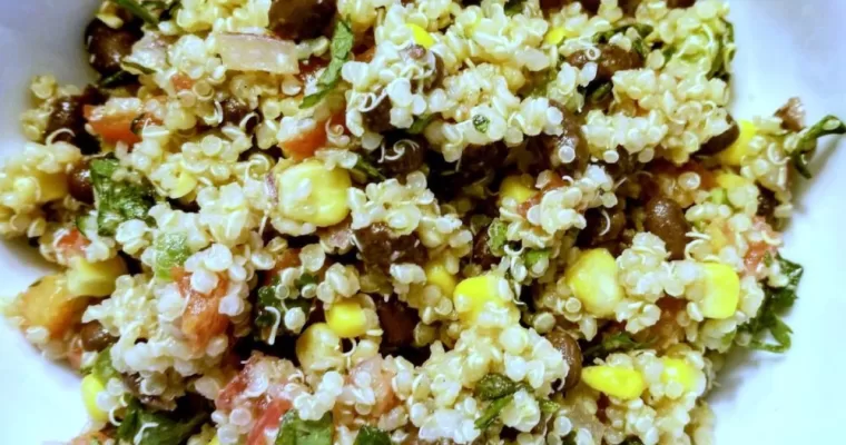 Vegan Mexican Quinoa Salad