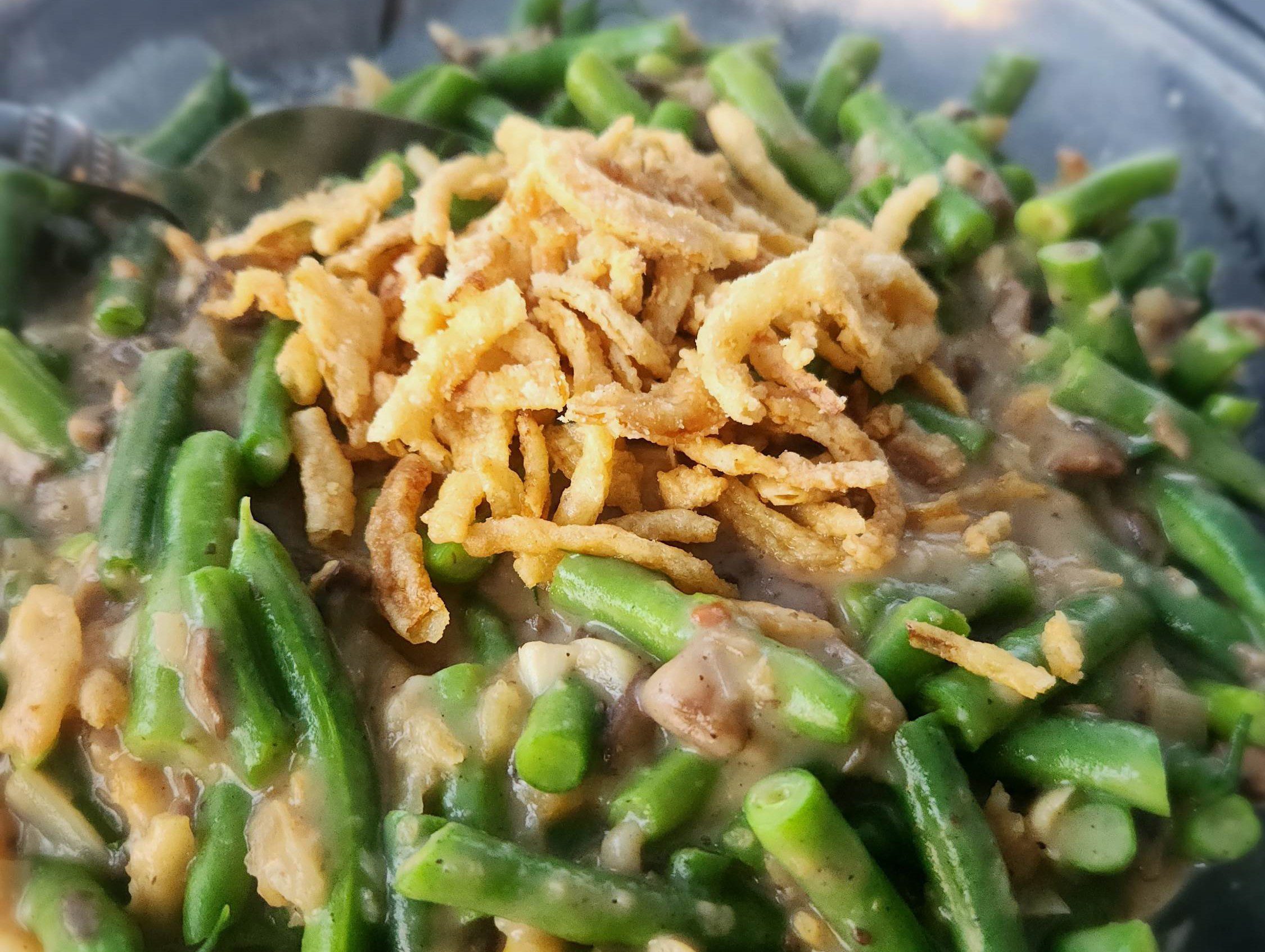 Vegan Green Bean Casserole