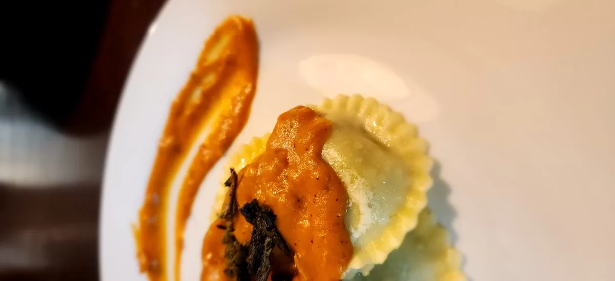 Vegan Pumpkin and Sage Tortellini Alla Vodka